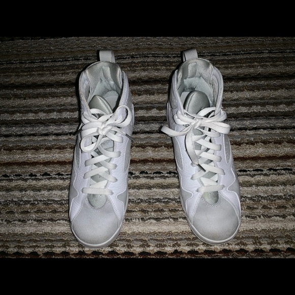 Jordan 7 white and pure platinum - Picture 4 of 6